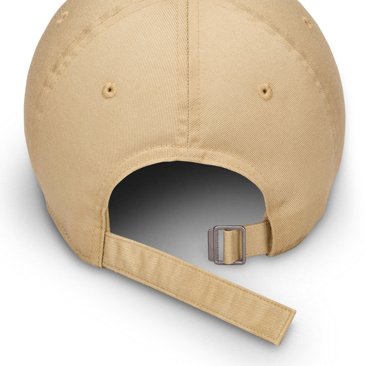 NIKE CLUB UNSTRUCTURED FUTURA WASH CAP FB5368-297 - PARACHUTE BEIGE/WHITE