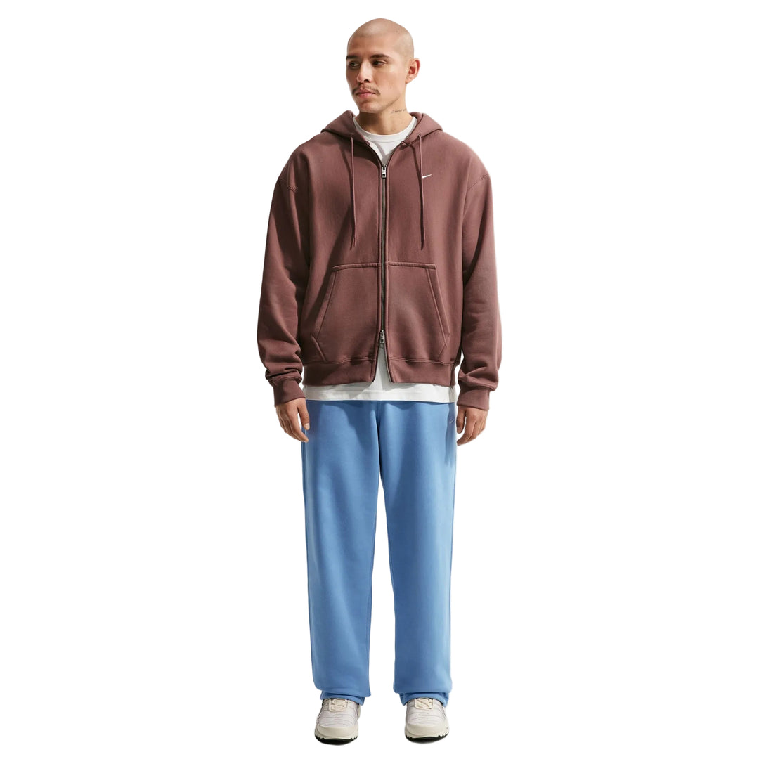 NIKE SOLO SWOOSH OPEN HEM TROUSERS HV1090-486 - WORK BLUE