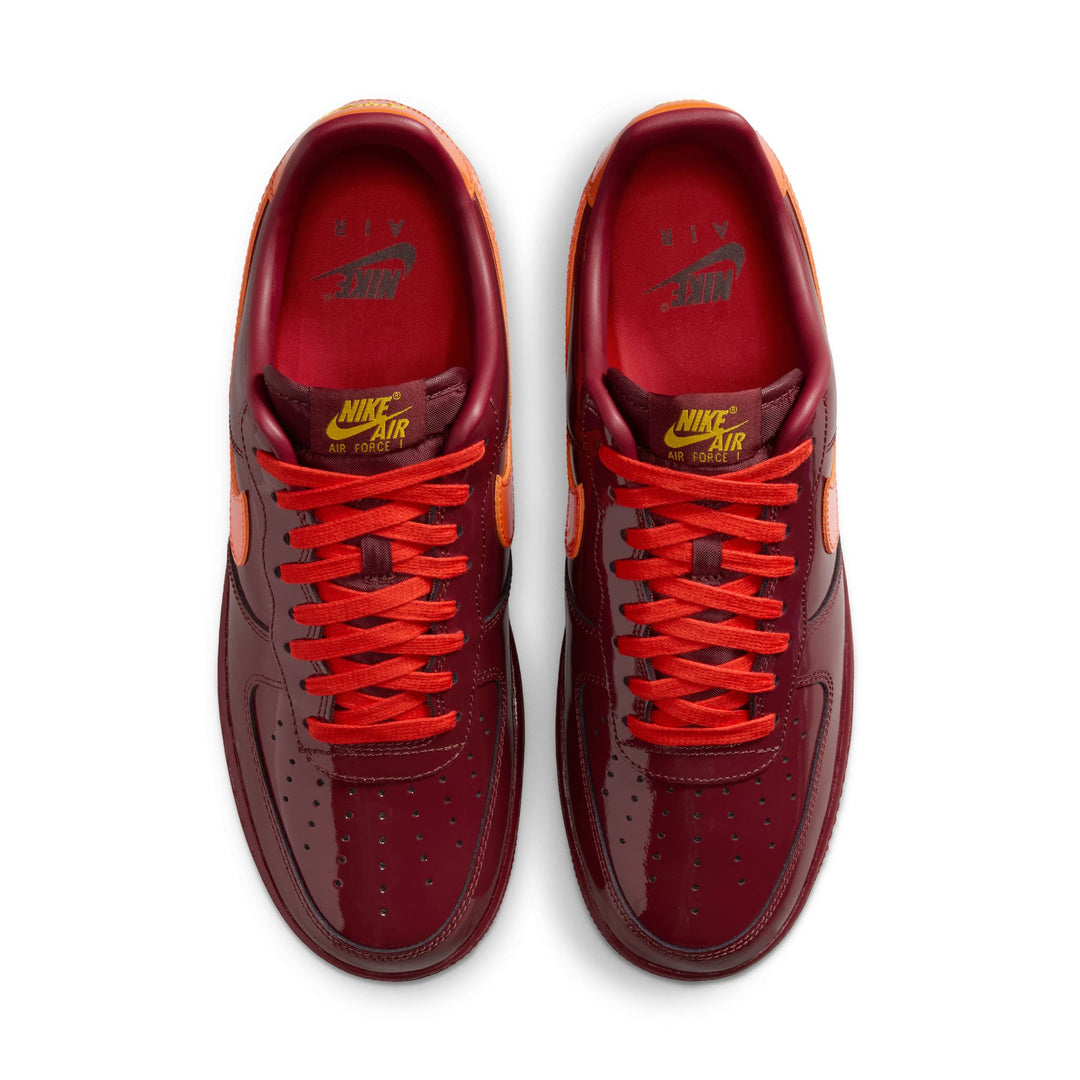 NIKE AIR FORCE 1 LOW QS IO4489-601 PATENT PACK “DARK TEAM RED”