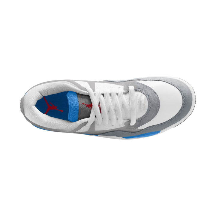 AIR JORDAN 4 RM FQ7939-104 "WHITE LEGEND BLUE" - WHITE/NUTREAL GREY
