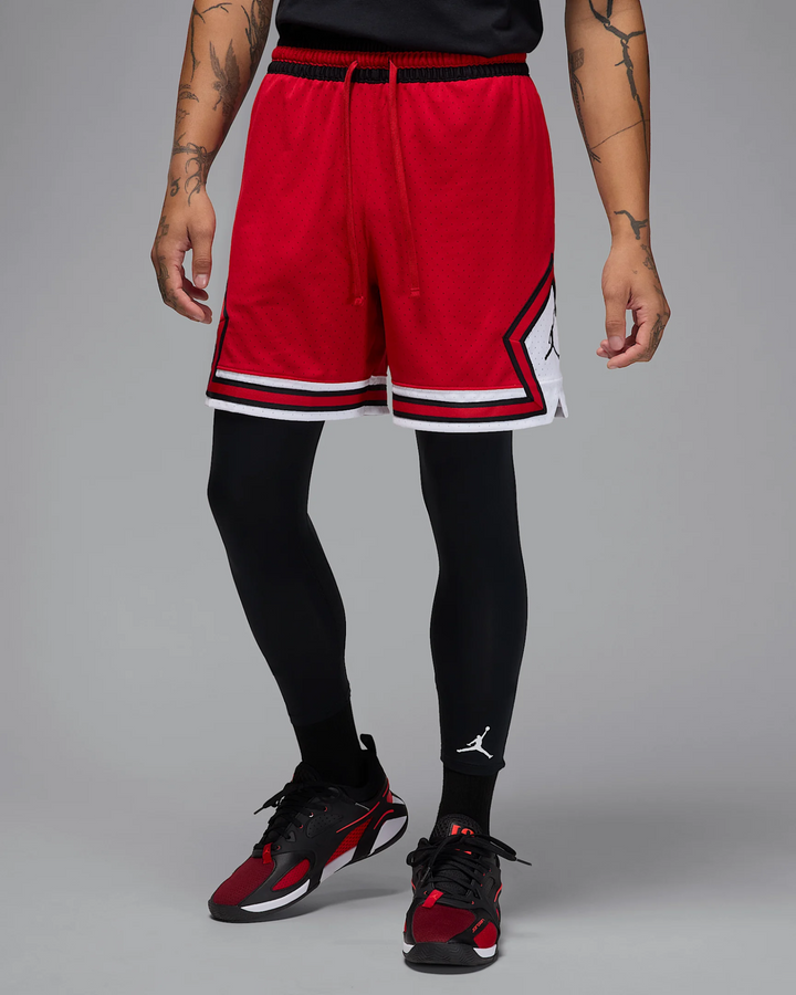 JORDAN DRI FIT MESH SHORT HF9910-687 - RED/WHITE/BLACK