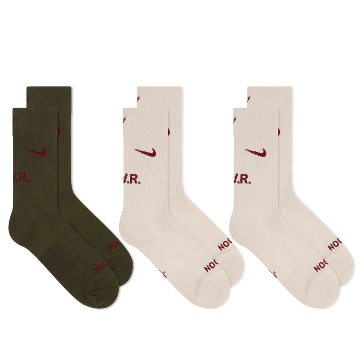 NIKE NOCTA SOCKS 3PK DD9240-914 - WHITE