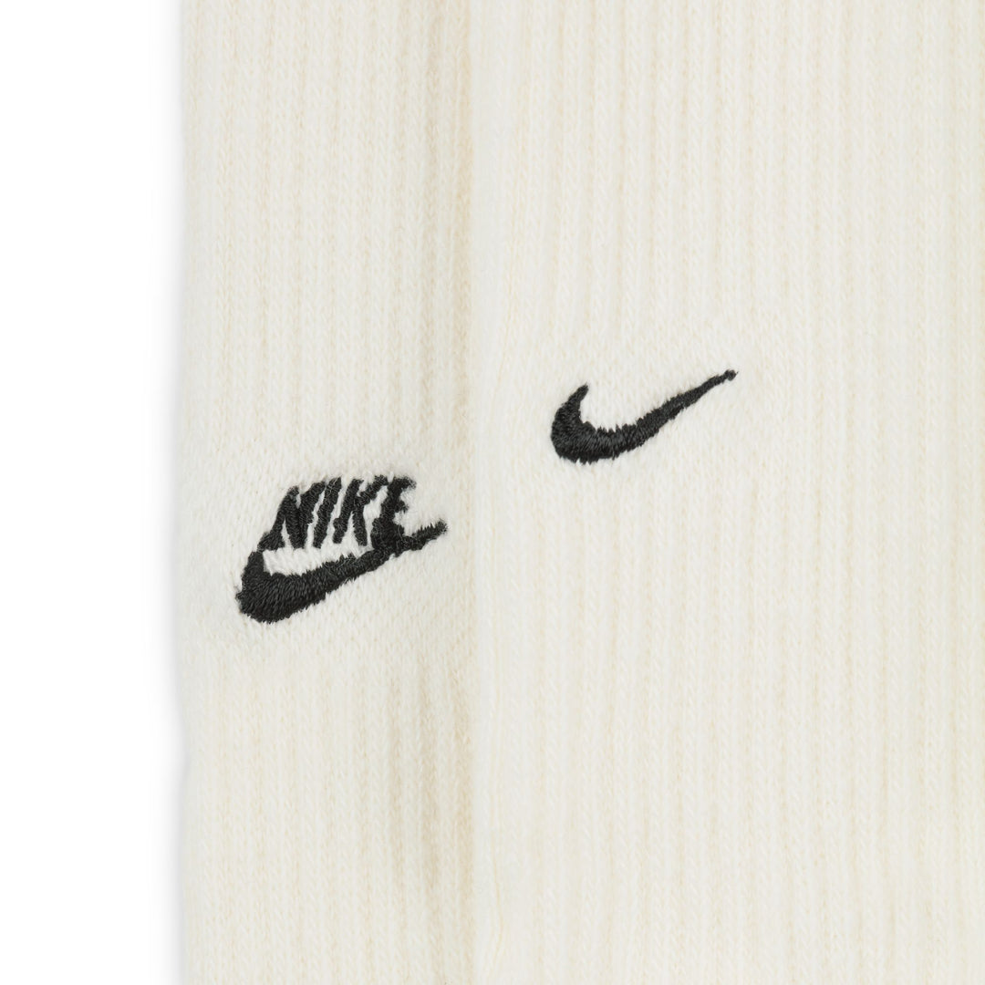 NIKE EVERYDAY CUSHIONED SOCK FZ3073-133 - SAIL/BLACK