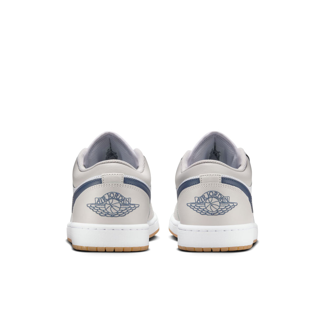 AIR JORDAN 1 LOW 553558-146 "MIDNIGHT NAVY/NUTRAL GREY" - MIDNIGHT NAVY/NUTRAL GREY