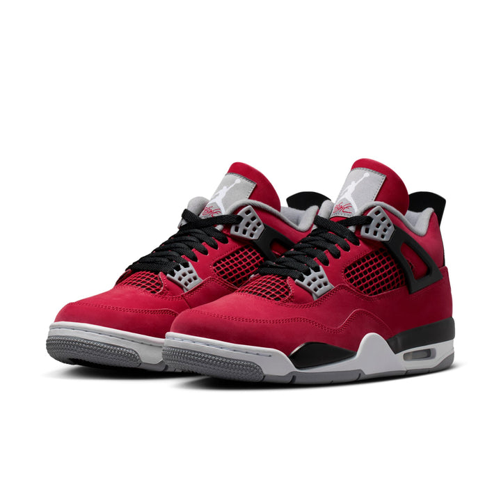 AIR JORDAN 4 RETRO FQ8138-600 "TORO BROVO" -FIRE RED/WHITE