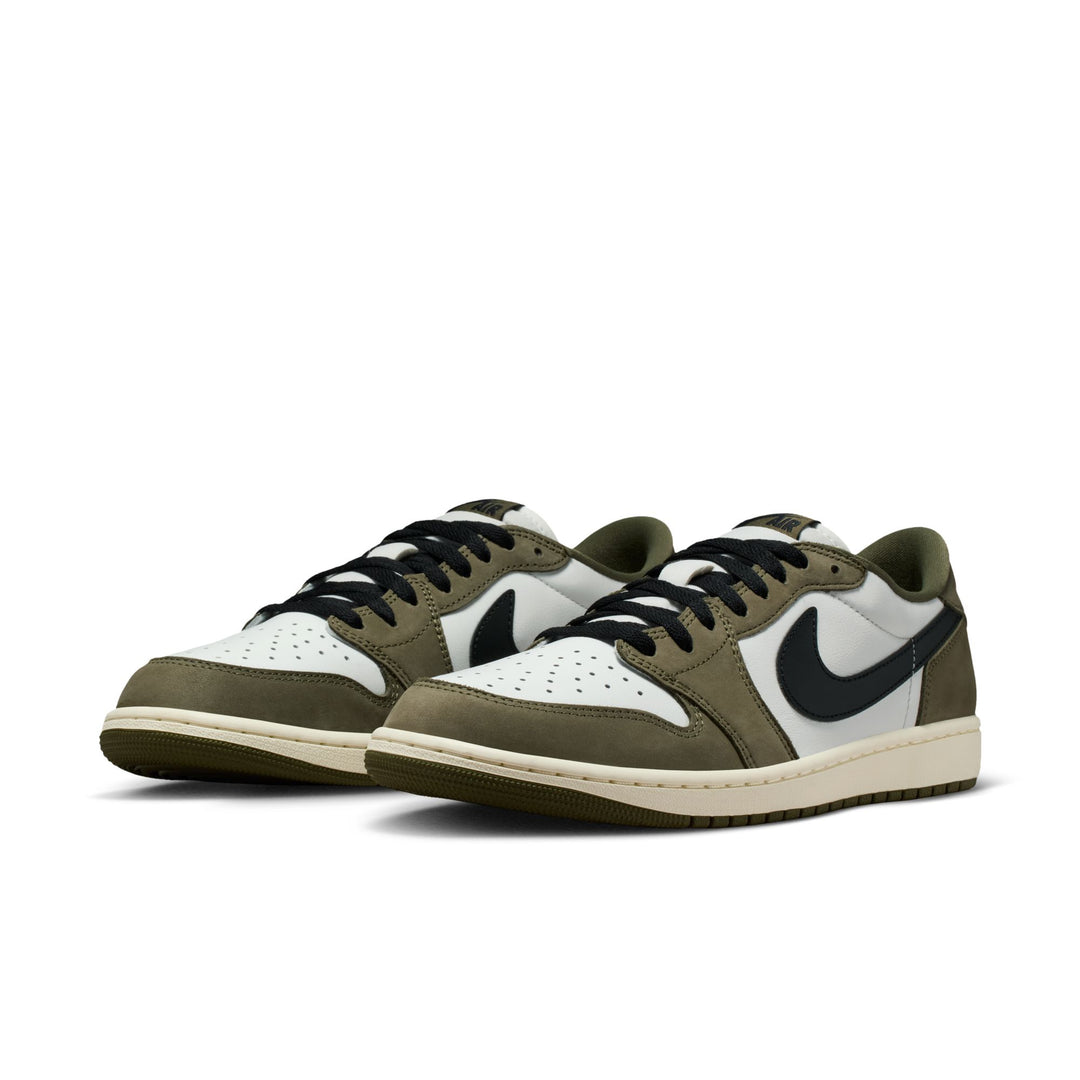 AIR JORDAN 1 RETRO LOW OG HQ6998-200 "MEDIUM OLIVE" - MEDIUM OLIVE/SUMMIT WHITE