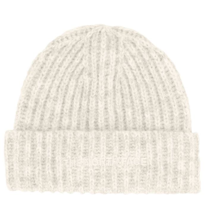 NORTH FACE FOHAIR BEANIE - WHITE DUNE