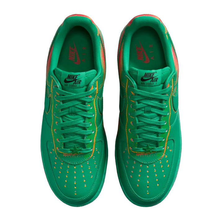 NIKE AIR FORCE 1 LOW RETRO IB6834-300 "STADUIM GREEN" - STADIUM GREEN/LASER ORANGE/BRIGHT CRIMSON