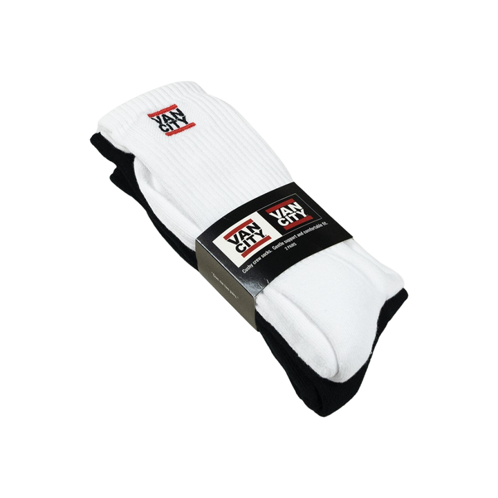 VO undmc 2pk socks - White/Black