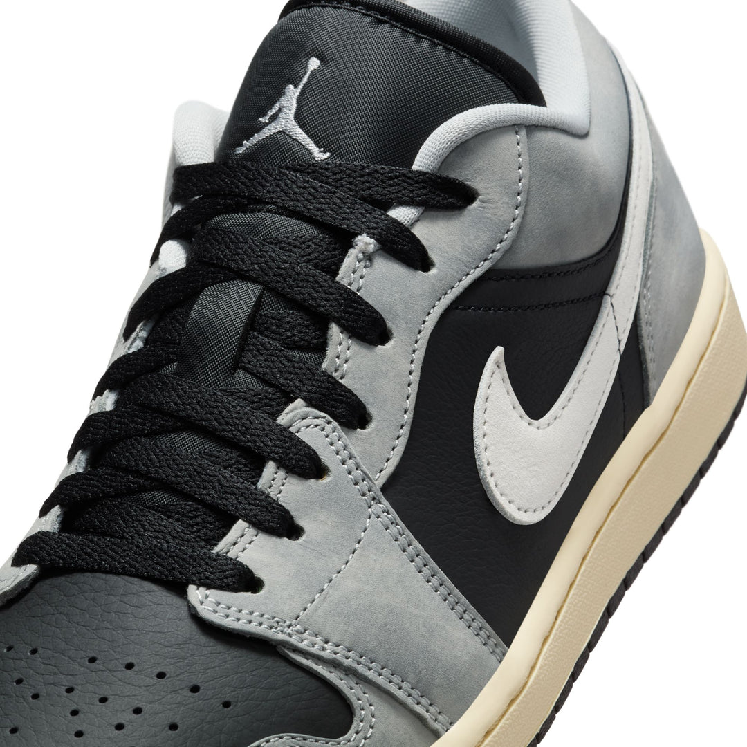 AIR JORDAN 1 LOW SE HQ2010-012 "LIGHT SMOKE GREY" - LIGHT SMOKE GREY/ OFF NOIR