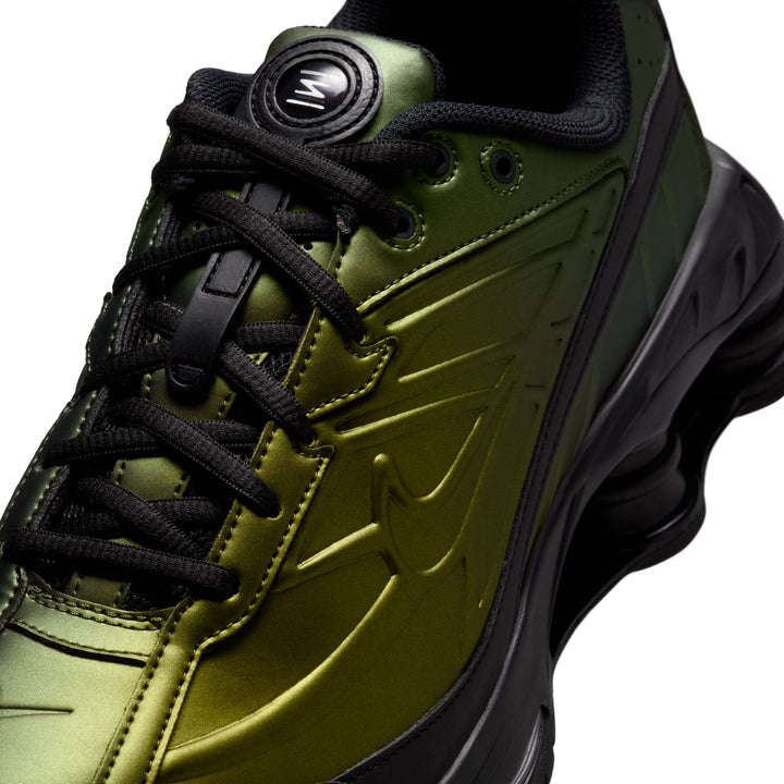 NIKE SHOX RIDE 2 IH4468-001 "BLACK/OLIVE KHAKI" - BLACK/OLIVE FLAK/METALLIC SILVER/CARGO KHAKI