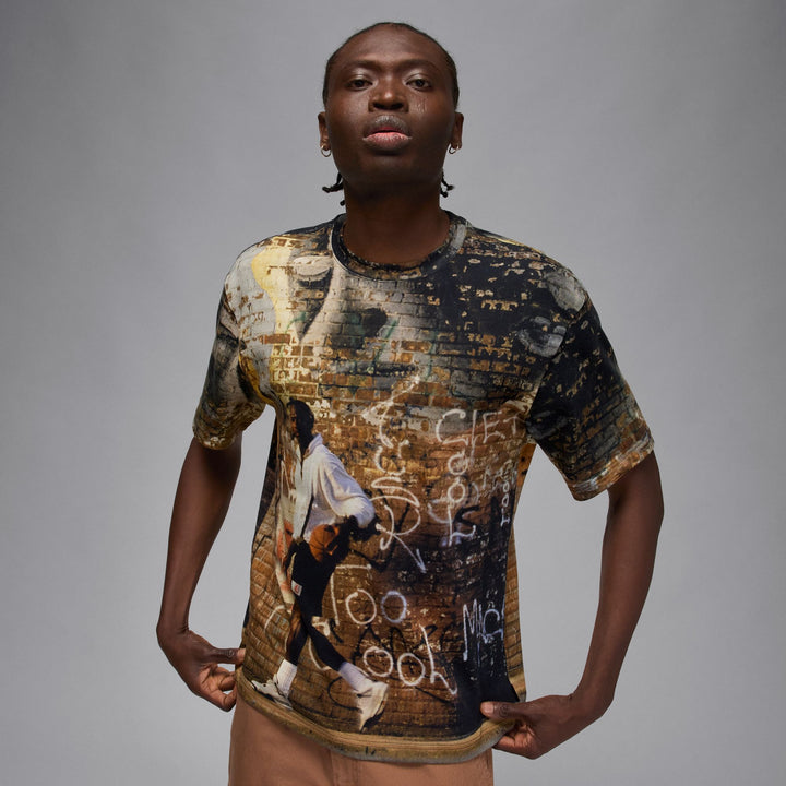 AIR JORDAN 85 GRAPHIC TEE HQ9006-045 - OFF NOIR/SAIL
