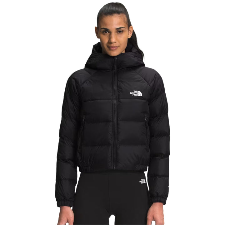 WOMENS NORTH FACE HYDRENALITE DOWN HOODIE-BLACK