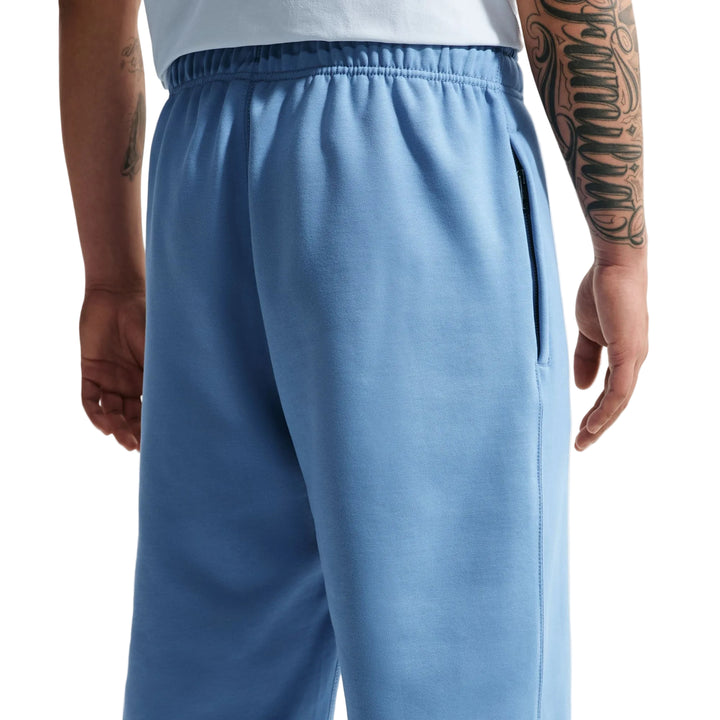 NIKE SOLO SWOOSH OPEN HEM TROUSERS HV1090-486 - WORK BLUE