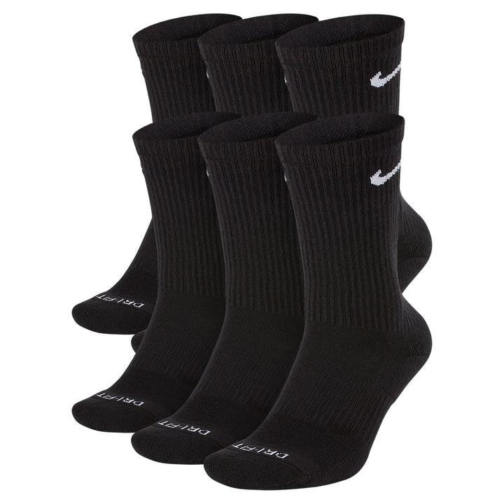 NIKE EVERYDAY PLUS CUSHIONED SX6897 010 - BLK/BLK