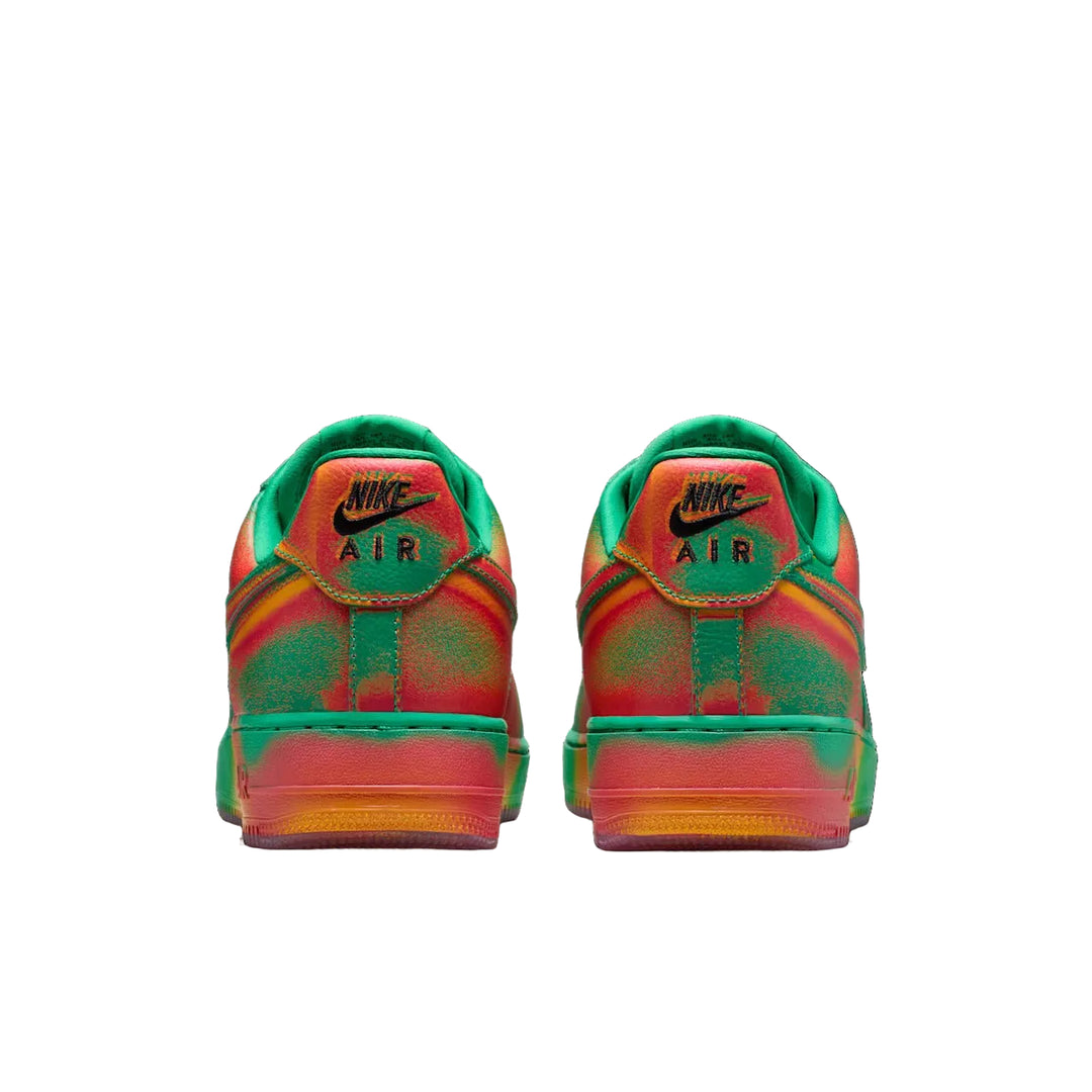 NIKE AIR FORCE 1 LOW RETRO IB6834-300 "STADUIM GREEN" - STADIUM GREEN/LASER ORANGE/BRIGHT CRIMSON