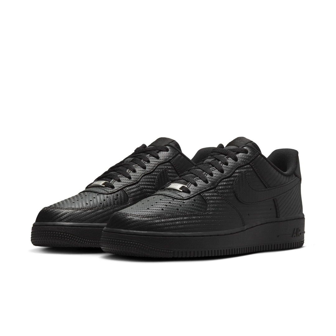 NIKE AIR FORCE 1 '07 HF2886-001 "BLACK CARBON FIBRE"