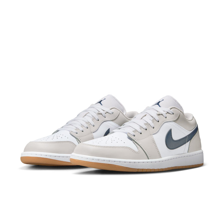 AIR JORDAN 1 LOW 553558-146 "MIDNIGHT NAVY/NUTRAL GREY" - MIDNIGHT NAVY/NUTRAL GREY