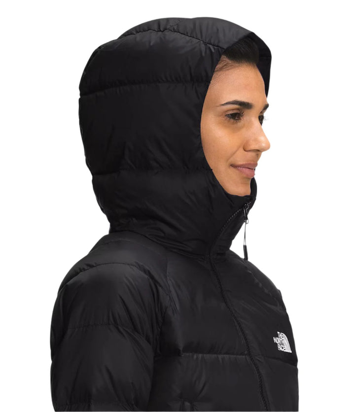 WOMENS NORTH FACE HYDRENALITE DOWN HOODIE-BLACK