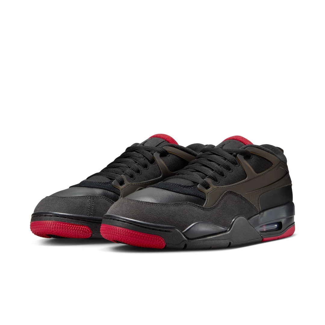 AIR JORDAN 4 RM FQ7939-060 "BRED" - BLACK/ANTHERITE/VARSITY RED