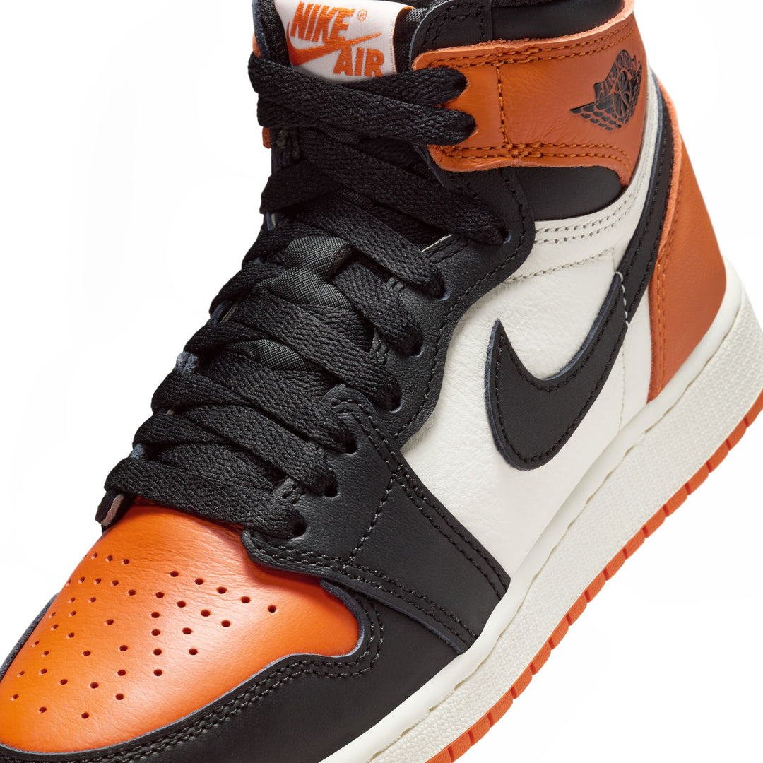 AIR JORDAN 1 RETRO HIGH OG GS FD1437-008 "SHATTERED BACKBOARD" - BLACK/SAIL/STARFISH
