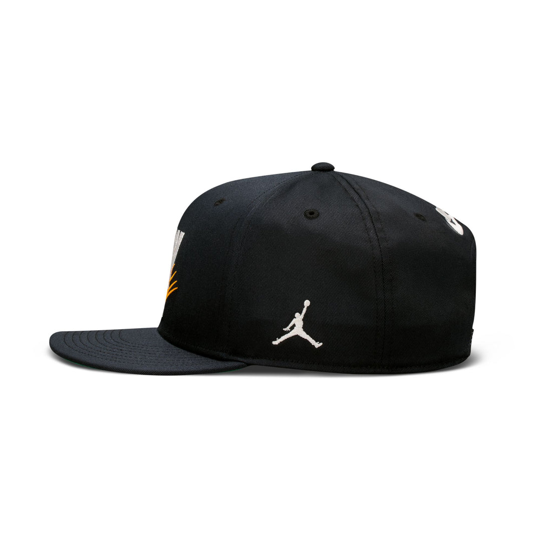 JORDAN PRO CAP IF3508-010 - BLACK/KELLY GREEN/SAIL