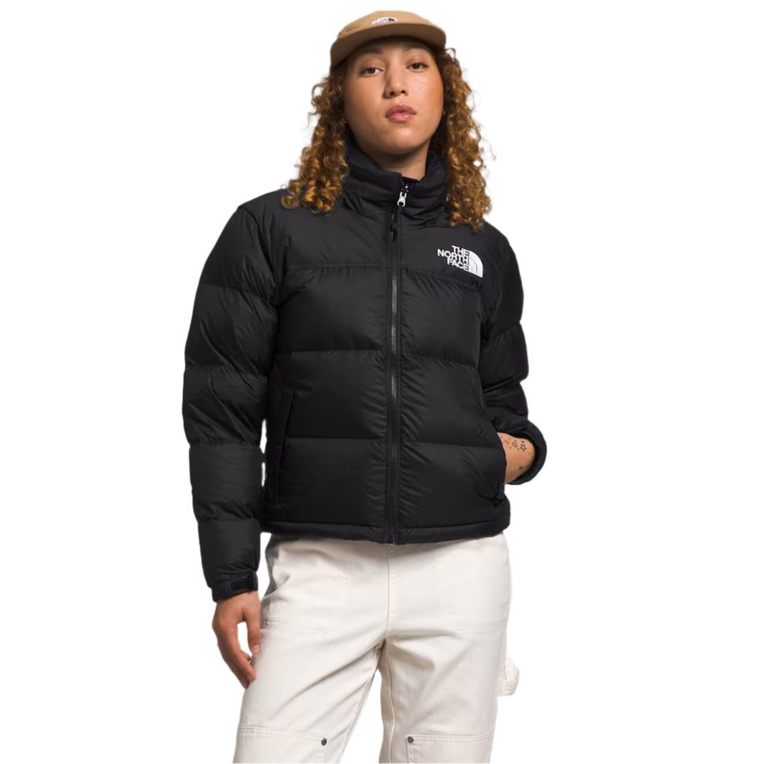 WOMENS NORTH FACE NUPTSE JACKET - TNF BLACK