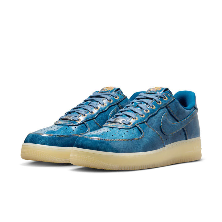 NIKE AIR FORCE 1 RETRO IM5757-400 "BLUE GUM" - COASTAL BLUE