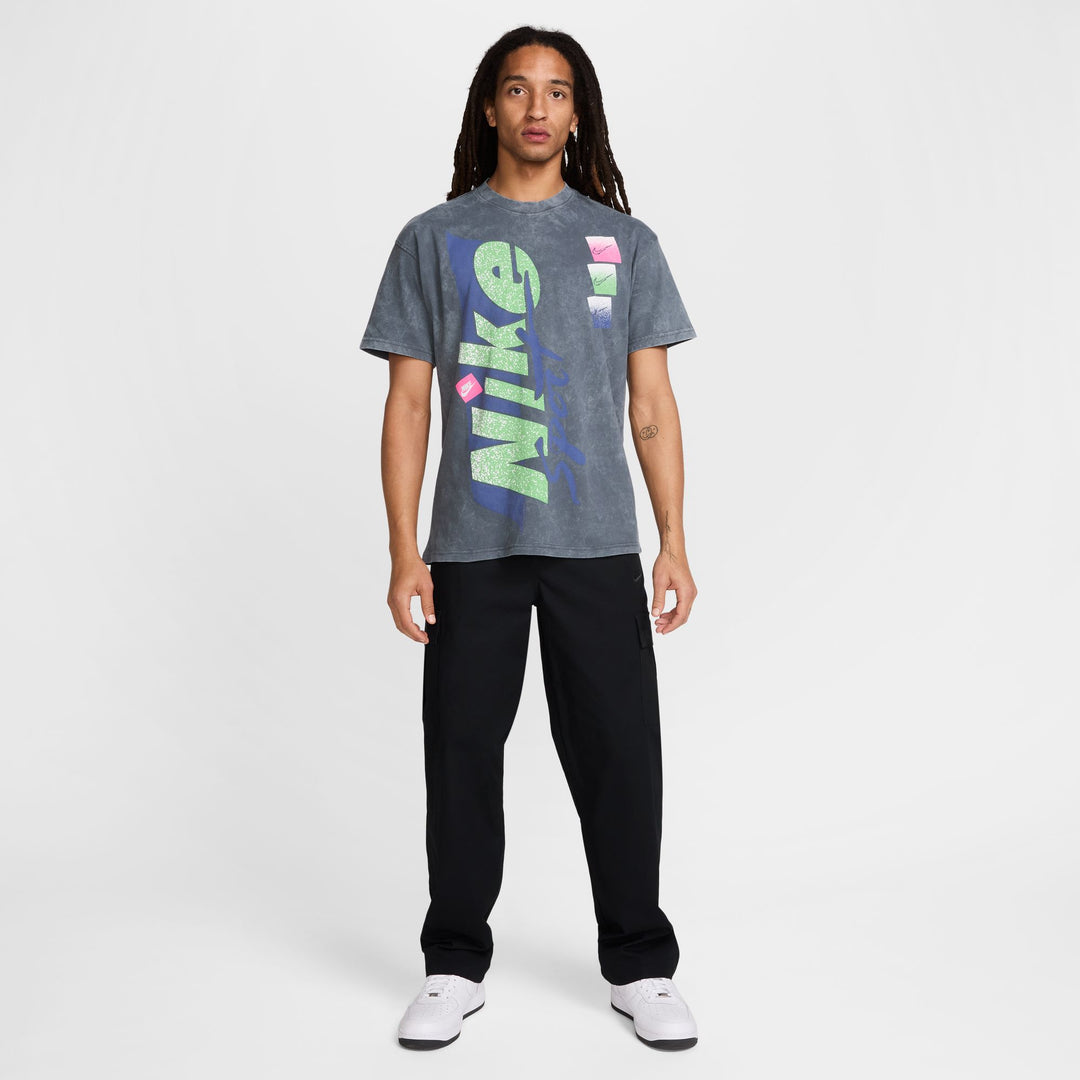 NIKE NSW M90'S TEE HV9805-060 - ANTHRACITE