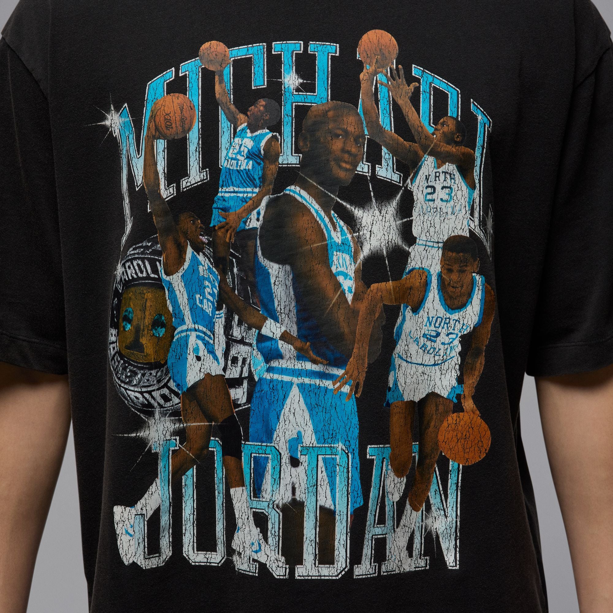 JORDAN FLIGHT ESSENTAIL OVERSIZED TEE HQ8940-010 - BLACK