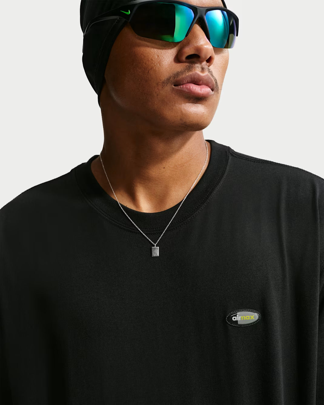 NIKE NSW TEE AIR MAX 95 NEON IO9516-010 - BLACK