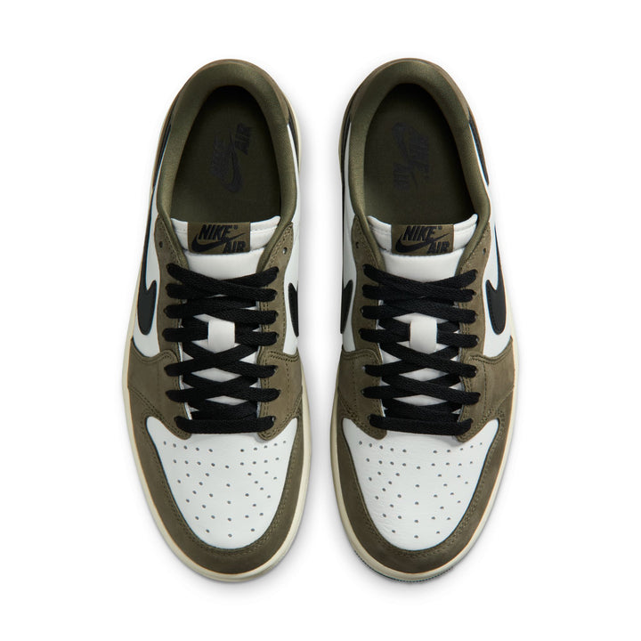 AIR JORDAN 1 RETRO LOW OG HQ6998-200 "MEDIUM OLIVE" - MEDIUM OLIVE/SUMMIT WHITE