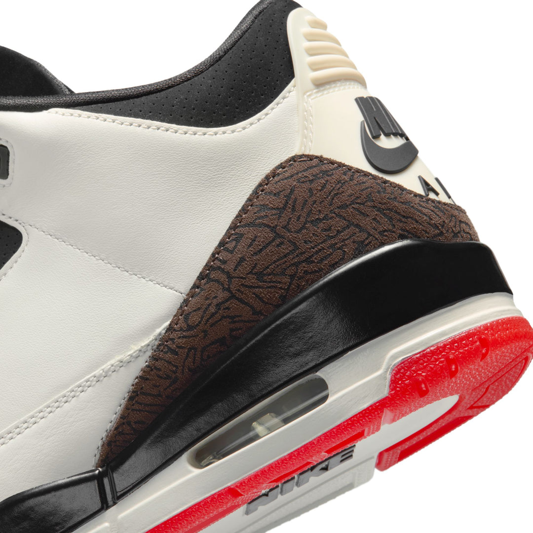 AIR JORDAN 3 RETRO OG IF4396-103 "WORLDS BEST DAD" - SAIL/BLACK