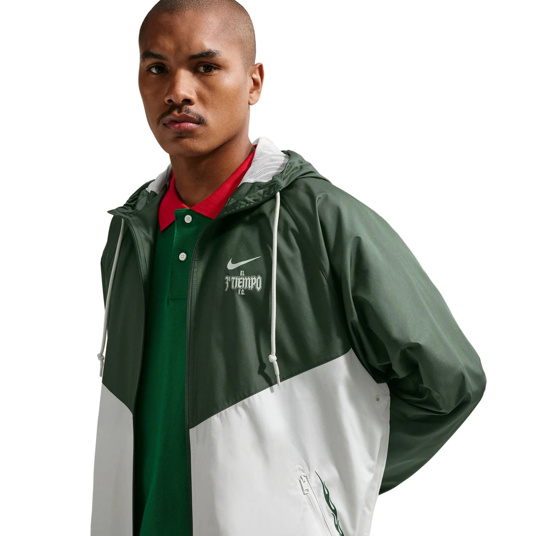 NIKE MEXICO WINDBREAKER LINED JACKET IR6946-323 - GREEN/WHITE