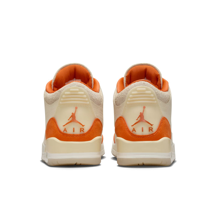 WOMENS AIR JORDAN 3 RETRO IH7694-200 "STARFISH" - FOSSIL/STARFISH/SAIL