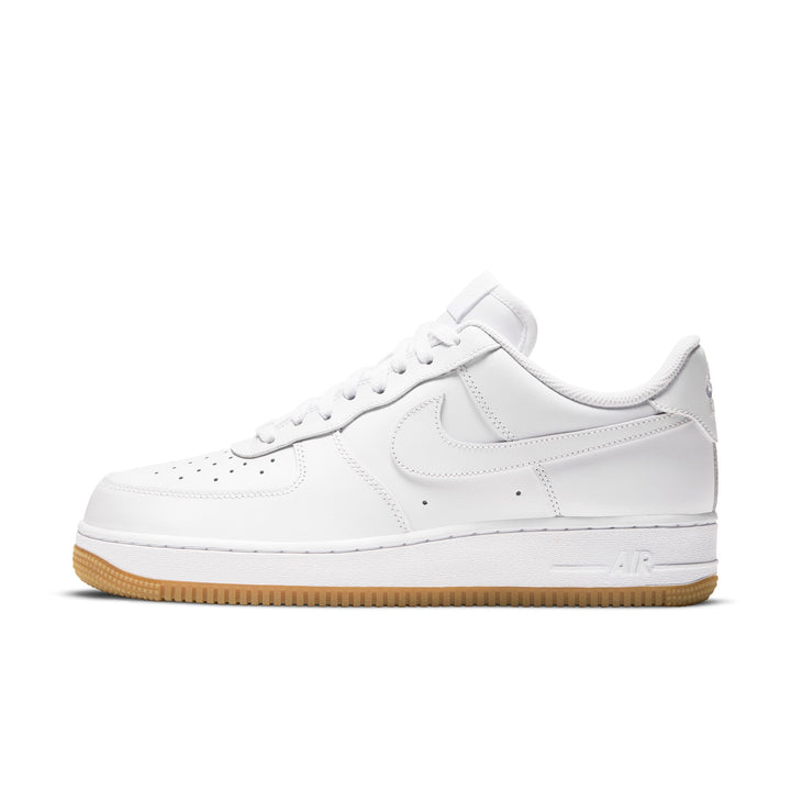 NIKE AIR FORCE 1 '07 DJ2739-100 "WHITE GUM" - WHITE/WHITE
