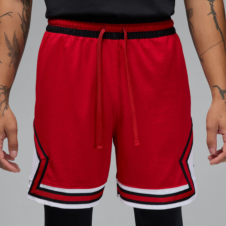 JORDAN DRI FIT MESH SHORT HF9910-687 - RED/WHITE/BLACK