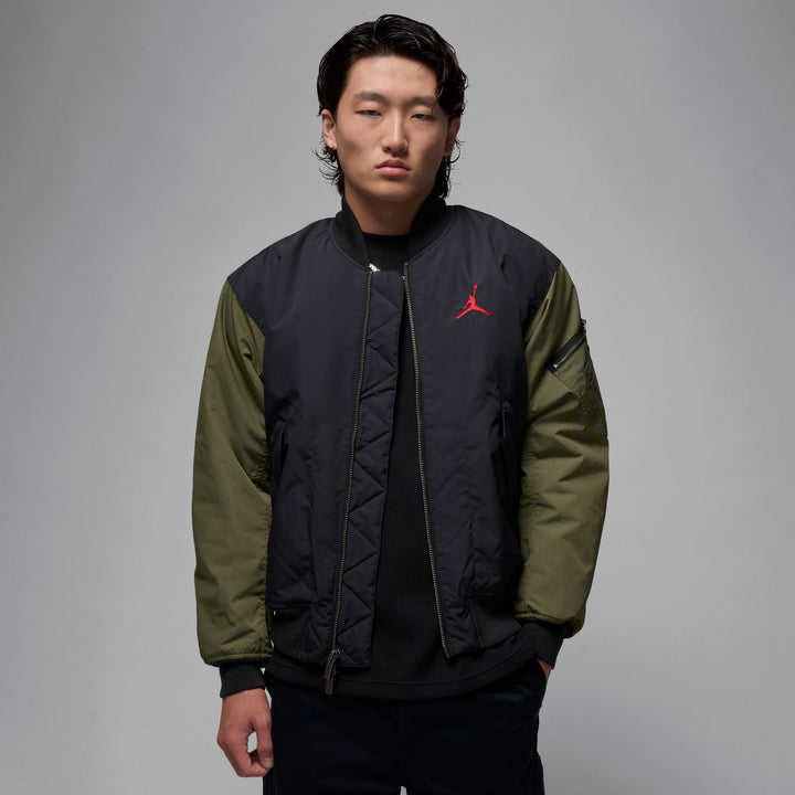 JORDAN RENEGADE JACKET HQ2664-045 - OFF NOIR/MEDIUM OLIVE