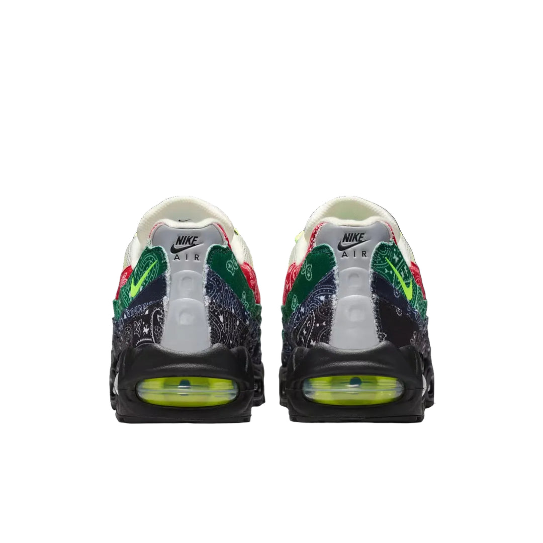 NIKE AIR MAX 95 SP IQ0620-100 "BIG BUBBLE PAISLEY NEON" - SAIL/VOLT