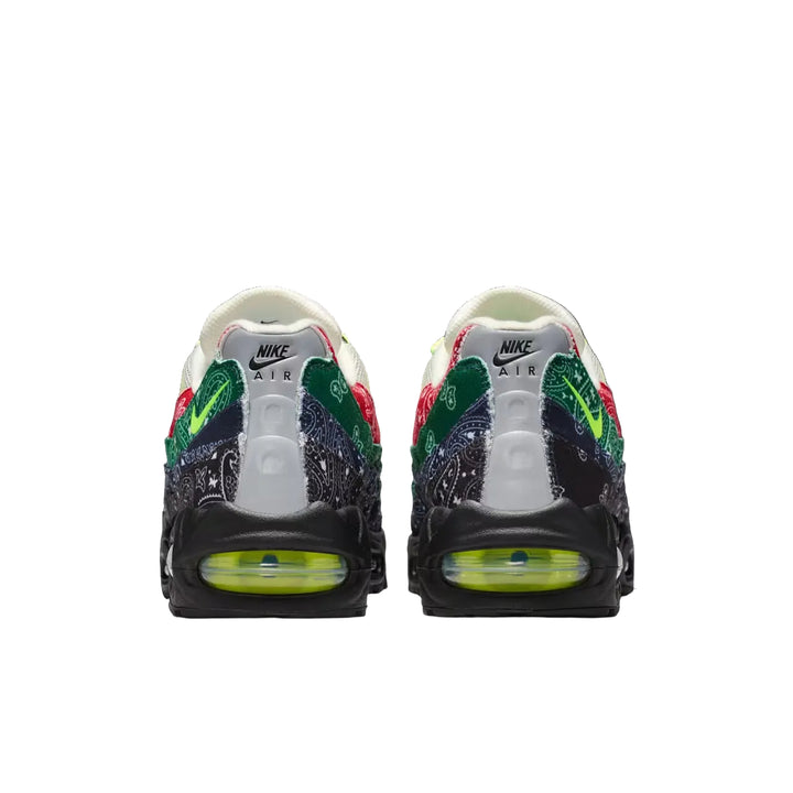 NIKE AIR MAX 95 SP IQ0620-100 "BIG BUBBLE PAISLEY NEON" - SAIL/VOLT