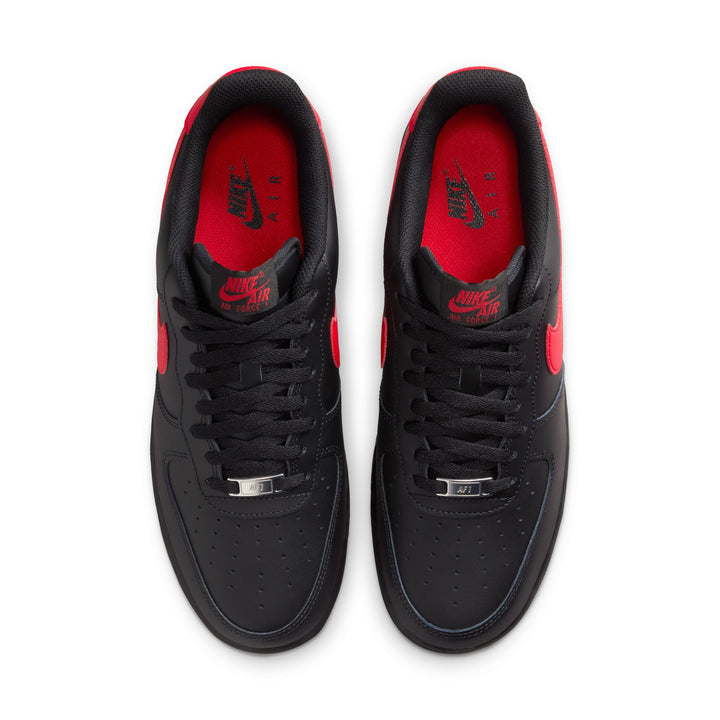 NIKE AIR FORCE 1 '07 - BLACK/RED