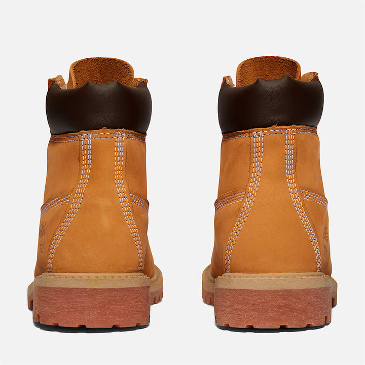 TIMBERLAND PREMIUM BOYS 6 INCH LACE UP BOOT - WHEAT