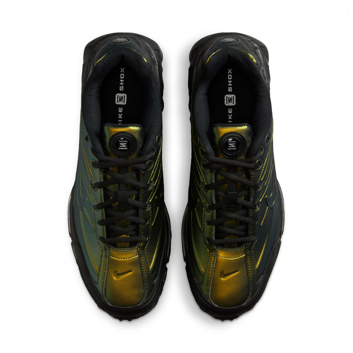 NIKE SHOX RIDE 2 IH4468-001 "BLACK/OLIVE KHAKI" - BLACK/OLIVE FLAK/METALLIC SILVER/CARGO KHAKI