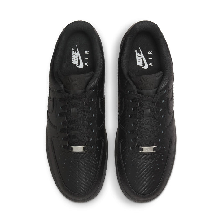 NIKE AIR FORCE 1 '07 HF2886-001 "BLACK CARBON FIBRE"