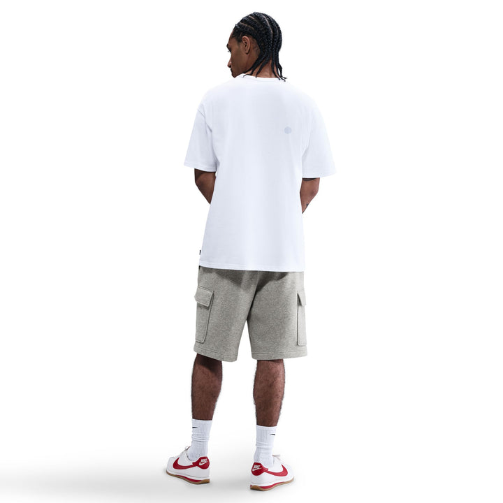 NIKE CLUB CARGO SHORT FN3525-063 - GREY/WHITE