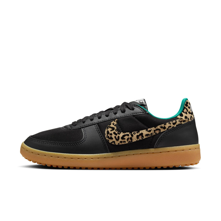 WOMENS NIKE FIELD GENERAL IF1742-001 "LEOPARD PRINT" - BLACK/GUM/LIGHT BROWN/NEPTUNE GREEN/SEASME