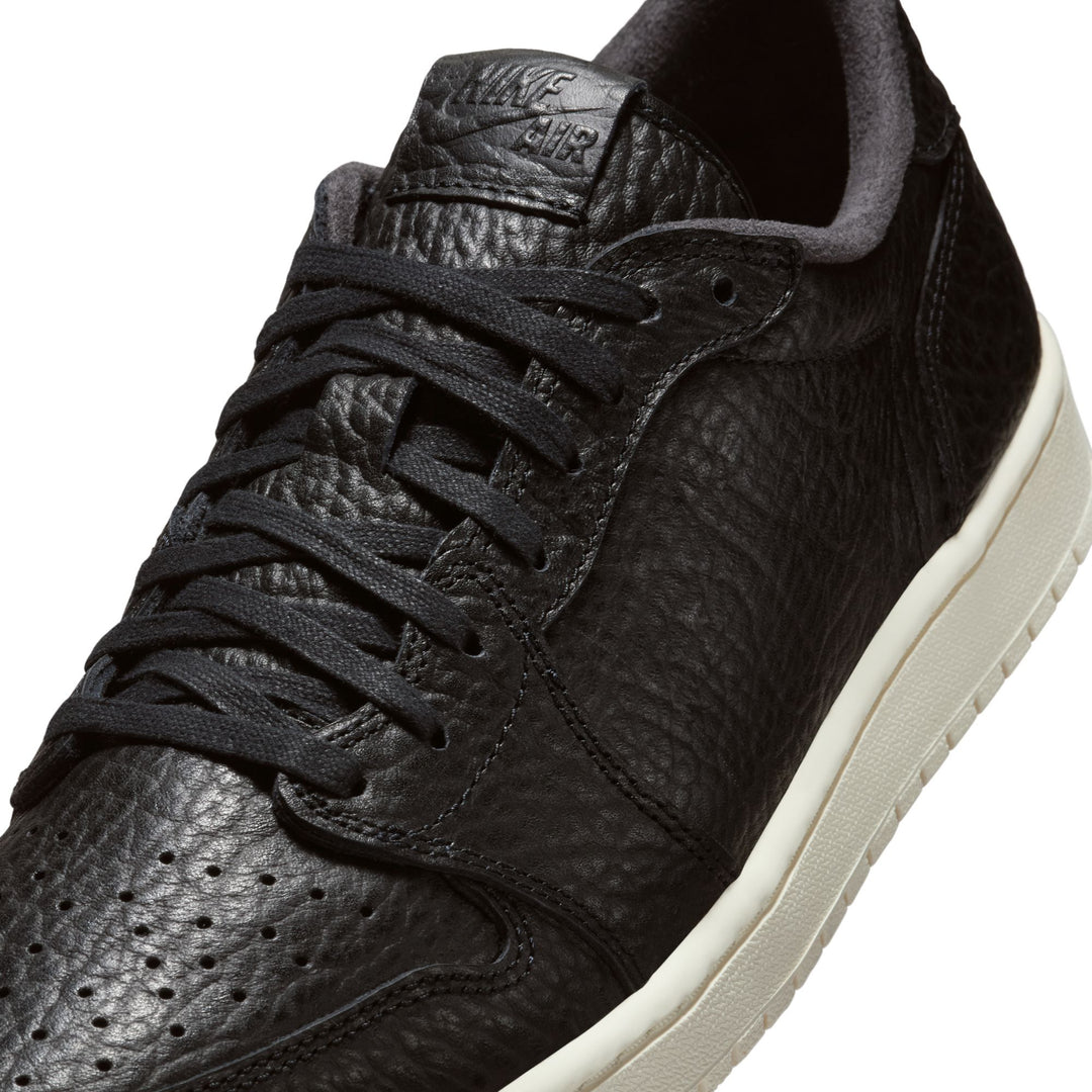 AIR JORDAN 1 RETRO LOW NS 848775-005 "BLACK" - BLACK/BLACK/SAIL