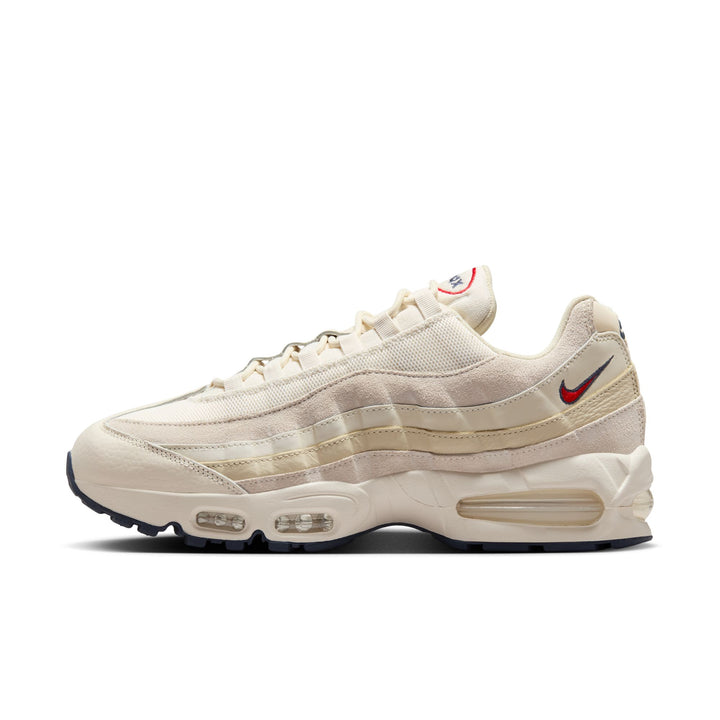 NIKE AIR MAX 95 OG PREMUIM IH4378-110 "BIG BUBBLE PALE IVORY" - PALE IVORY/LIGHT KHAKI/SAIL/UNIVERSITY RED