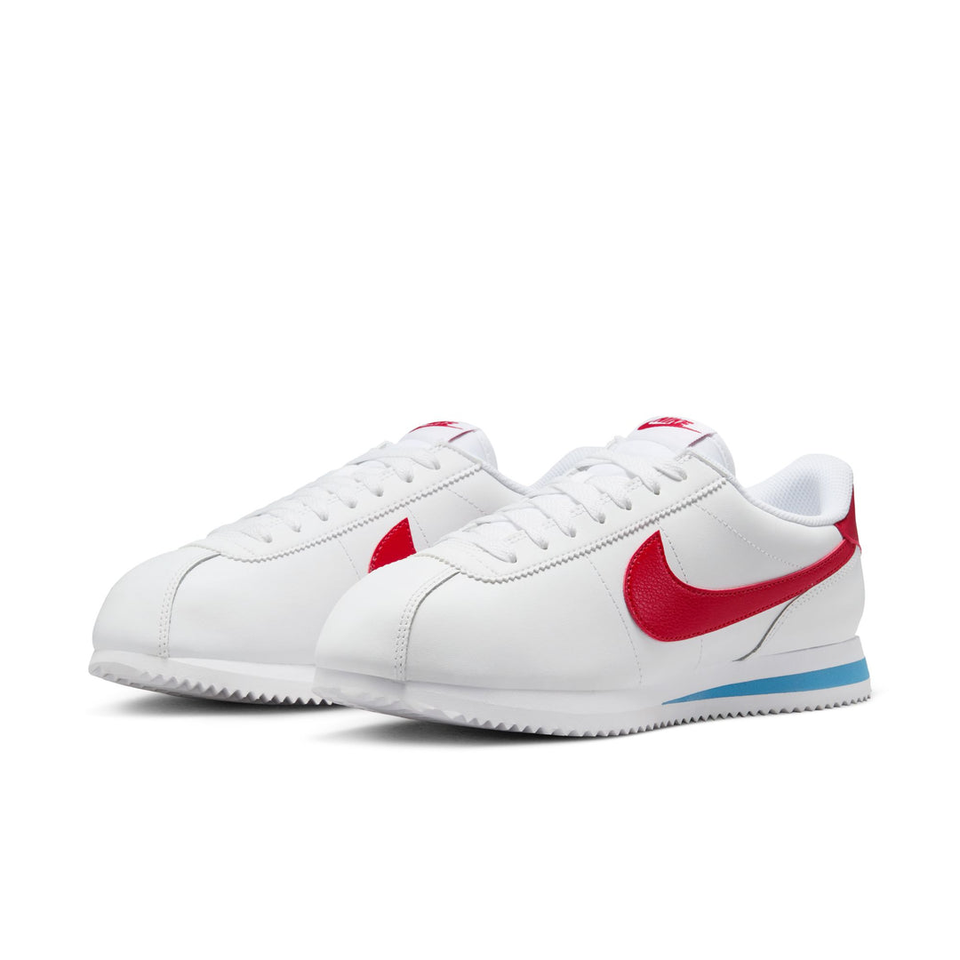 WOMENS NIKE CORTEZ DN1791-108 "FORREST GUMP" - WHITE/VARSITY RED/VARSITY BLUE