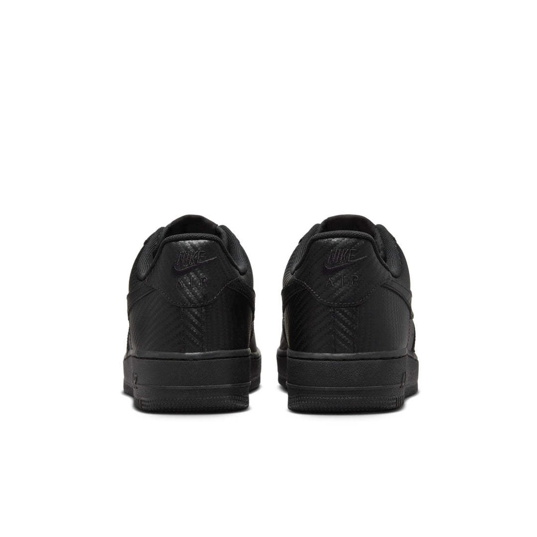 NIKE AIR FORCE 1 '07 HF2886-001 "BLACK CARBON FIBRE"